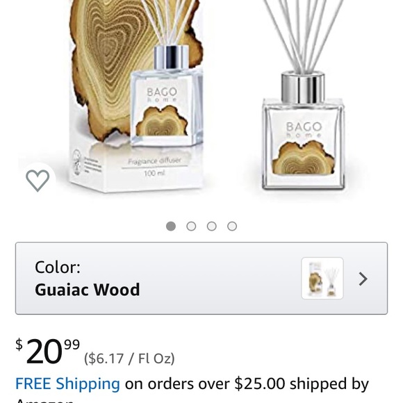 🔮NWT BAGO home Fragrance Oil Reed Diffuser Set - Picture 3 of 4